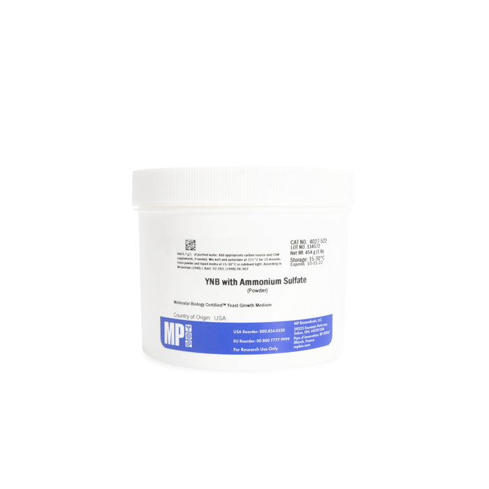 YNB with ammonium sulfate, powder – JuniperLifeSciences